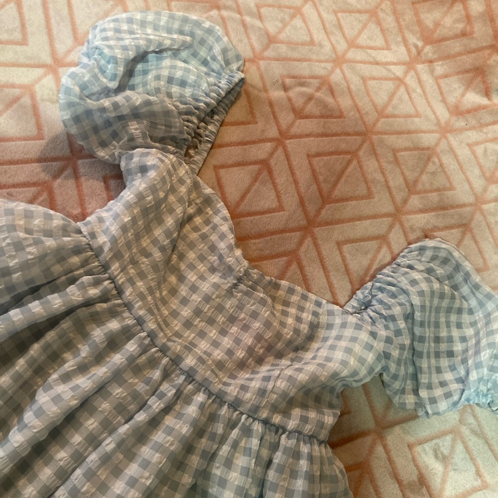 Dolls kill plaid puff dress